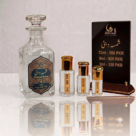 Shamsa Dubai Attar – Royal & Long-Lasting Arabic Fragrance