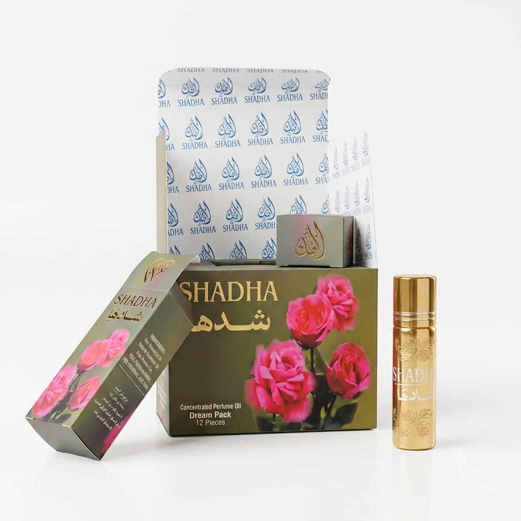 Concentrated Perfume Oil – 6ml Long-Lasting Floral Attar (Alcohol-Free)