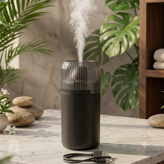 Smart Portable Electric Bakhoor Burner – Rechargeable USB Oud & Incense Fragrance Diffuser